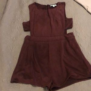 Plum romper